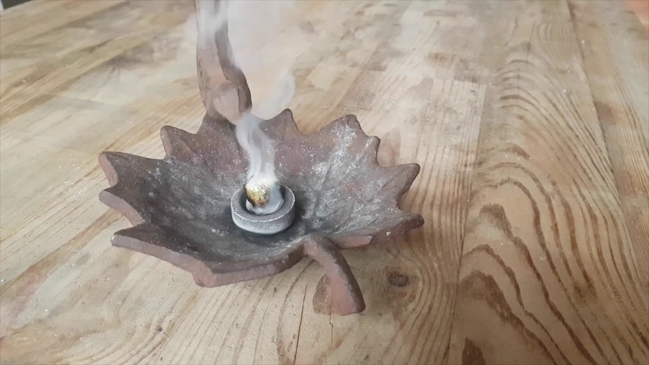 Hoe steek je wierook Mirre aan (Bramir) YouTube