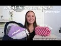 WHAT&#39;S IN MY BACKPACK FOR JUNIOR YEAR!!