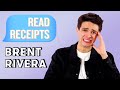 Brent Rivera Reveals Advice He Gave ZAC EFRON, Cringy Photos &amp; Last Kiss | Read Receipts | Seventeen