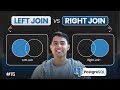 PostgreSQL LEFT JOIN vs RIGHT JOIN Explained | Real Examples, Interview Questions &amp; Tricks
