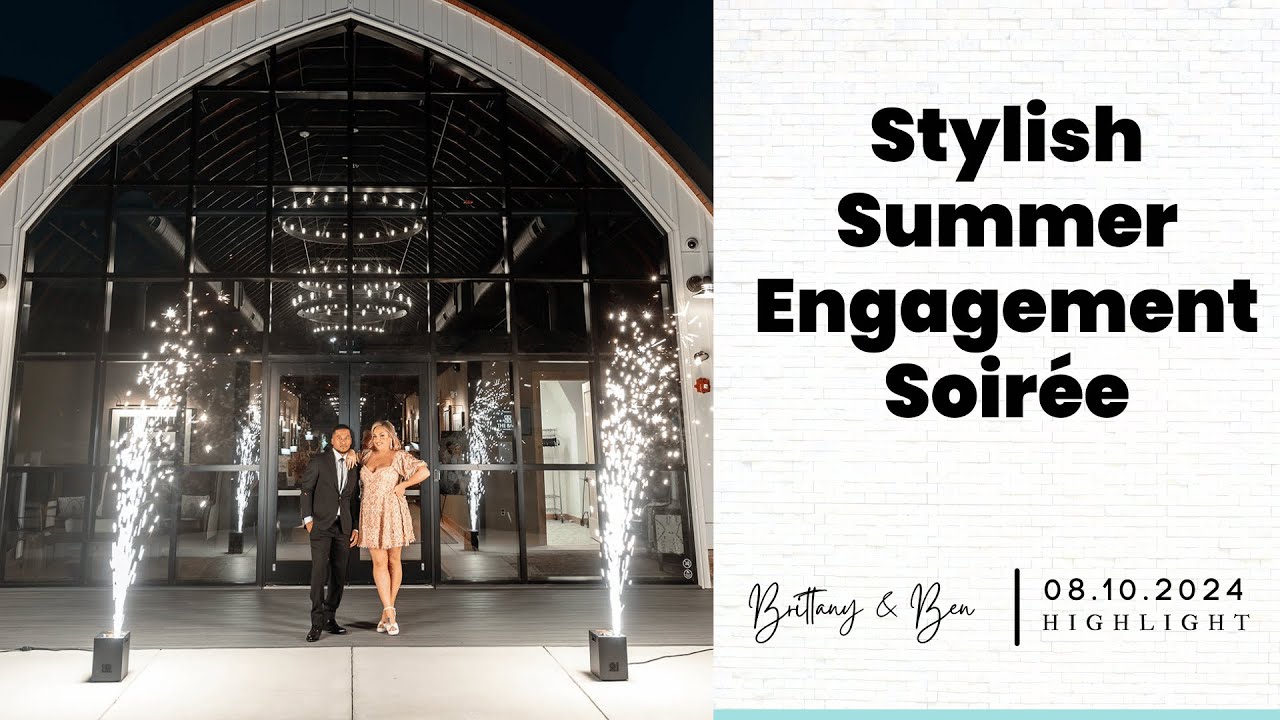 Brittany & Ben at The Barn at Brambleton in Ashburn, VA | Engagement Party Highlight Film