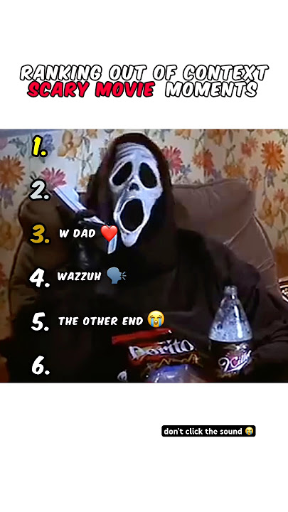 Ranking Scary Movie Moments 😭