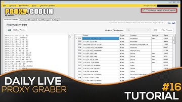 [PROXY GOBLIN] ALWAYS LIVE PROXY GRABBER [CRACK]