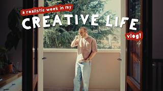 a realistic week in my creative life