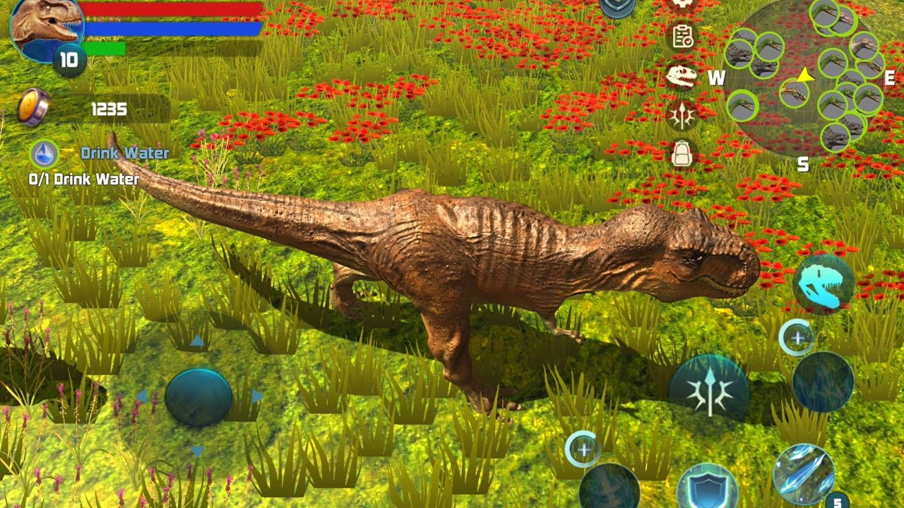 Dinosaurs Jurassic Wold T-Rex Gameplay 