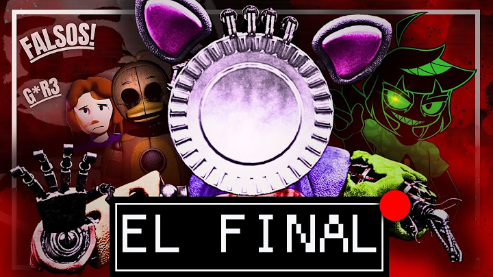 EL TRISTE FINAL DE FNAF IN REAL TIME EN TIEMPO REAL