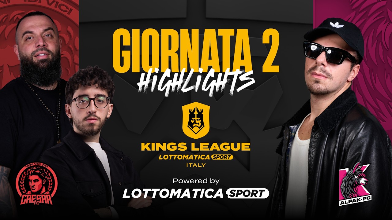 FC CAESARS vs ALPAK FC | Highlights | Round 02 | Split 2 | Kings League Lottomaticasport.it