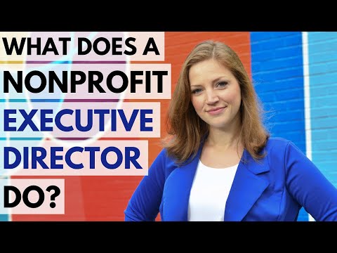 वीडियो: एक कार्यकारी निदेशक क्या करता है?
