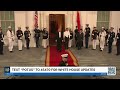 President Trump and the First Lady Greet the President of China and Madame Peng for a State Dinner