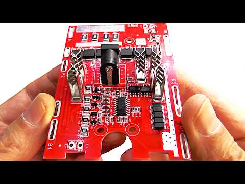 New! 5S BMS Board, very powerful and with a balancer. Suitable for Makita battery CW1353 SDJZT 21