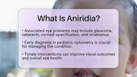 What Is Aniridia? - Optometry Knowledge Base