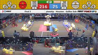 Final 3 - 2018 FIRST Championship - Houston - Galileo Subdivision