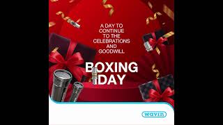 Wavin wishes everyone a Happy Boxing Day