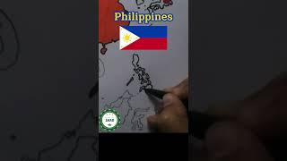 Philippines flag map drawing | Pagguhit ng mapa ng watawat ng Pilipinas Philippines flag map drawing | Pagguhit ng mapa ng watawat ng Pilipinas
