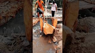 Traditional Water Pumping Work Tool with Manual Bamboo Pump #worktool