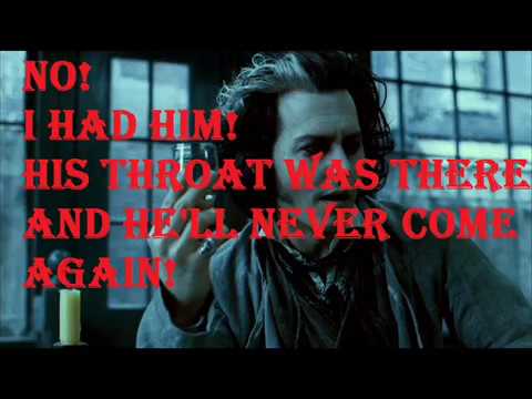 Epiphany Lyrics ~Sweeney Todd~