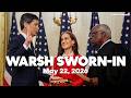 Federal Reserve Chair Kevin Warsh Official Swearing-In Ceremony [FULL]