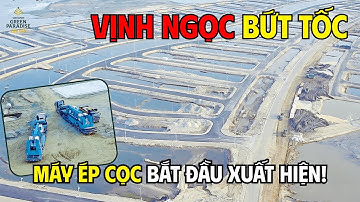 Tiến Độ Mới Nhất Vịnh Ngọc 09/12/2025  – Máy Ép Cọc Bắt Đầu Xuất Hiện Nhiều Dần | Vinhomes Cần Giờ