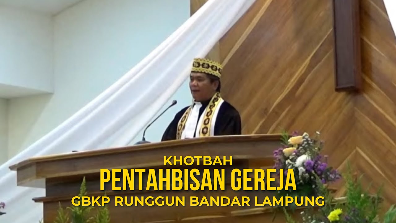KHOTBAH PDT KRISMAS IMANATA BARUS | Peresmian Gedung Gereja GBKP Rg. Bandar Lampung | 2 Feb. 2025