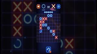 Tic Tac Toe Glow level 7 || game play part 4 || game play in mobile screenshot 5