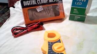 Kineska amper klesta - test (Chinese clamp meter - testing)