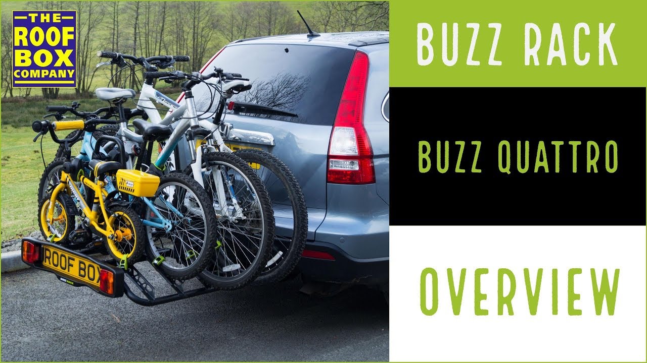 BUZZ RACK - Buzz Quattro - Tilting bike carrier - TO FIT - YouTube