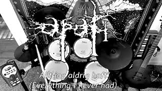 Apati - Allt jag aldrig haft [Drum Cover] (Depressive Rock) - English subtitles
