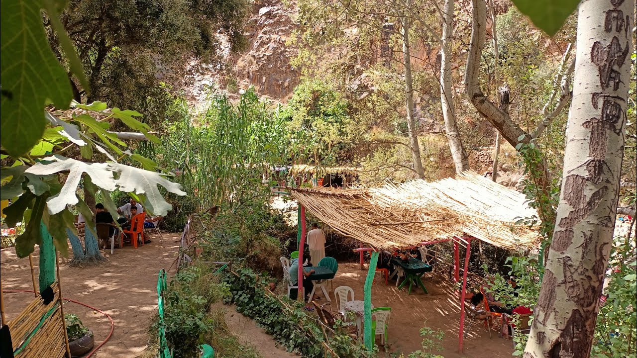 منتجع سيدي احساين بامزميز ، الماء والخضرة