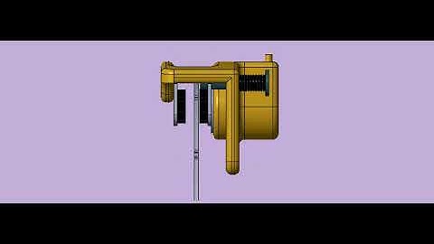 Floating Caliper Disk Brake Assembly
