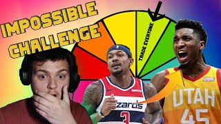 TRYING KOT4Q's WHEEL OF IMPOSSIBLE TRADES REBUILDING CHALLENGE - NBA 2K22 - #1