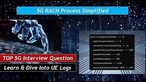 Top 5G Interview Question: 5G RACH Process