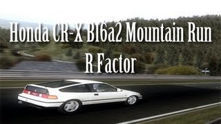 R Factor CRX SIR Mountain Run B16a2 + Download Links | SLAPTrain