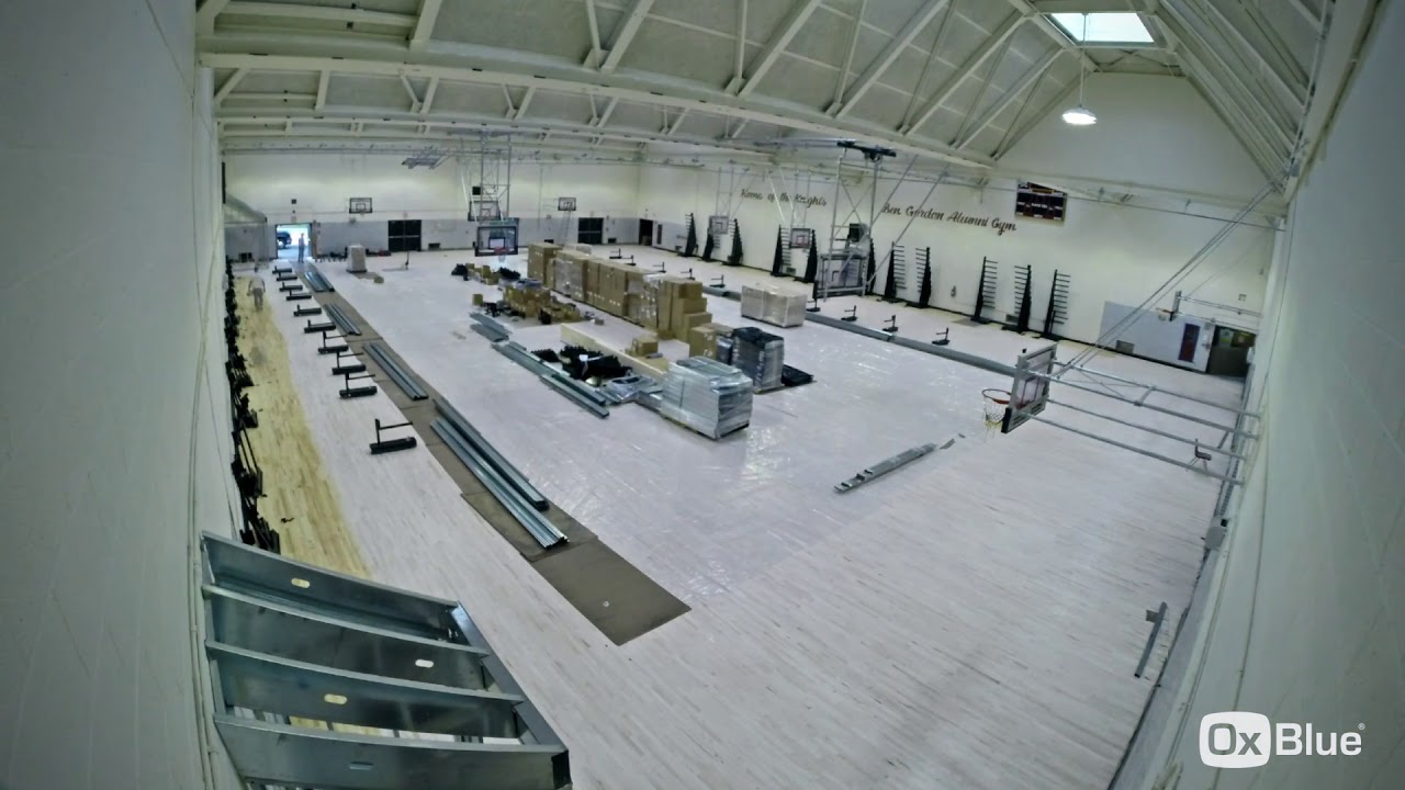 Mount Vernon High School Gym Time Lapse YouTube