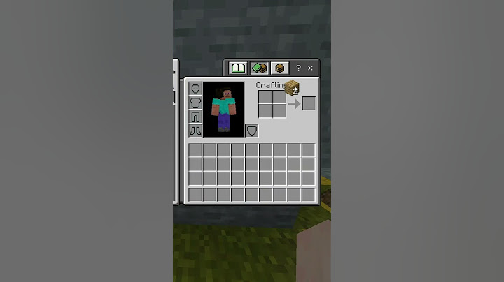 HOW TO CRAFT A STICK IN MINECRAFT 😱 #minecraft #shorts