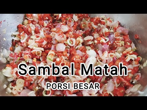 Resep Sambal Matah Untuk 1 Porsi