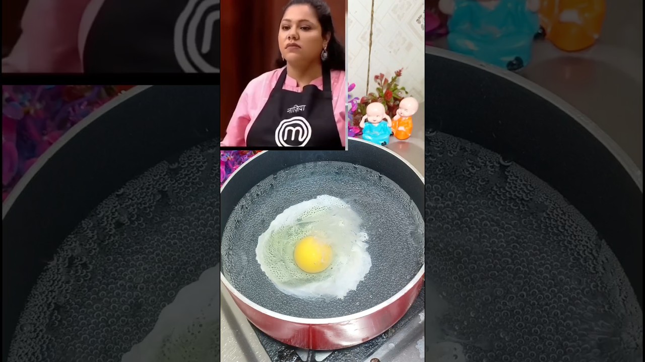 Perfect Poached Egg In Masterchef India Style 