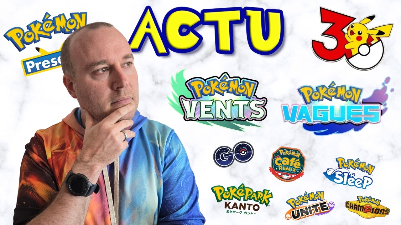 REDIFF DU LIVE POKÉMON PRESENTS - LES 30 ANS ET ANNONCE DE LA 10G !!