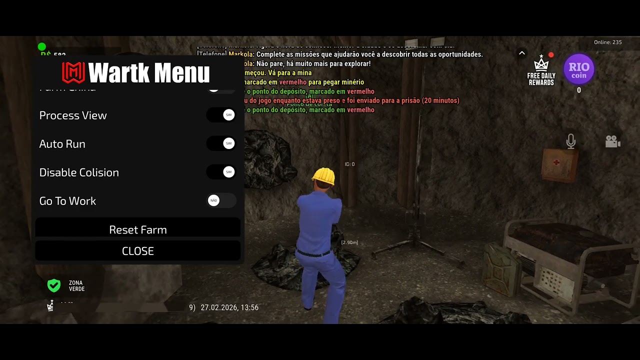 MOD MENU RIO RISE APK 🔥 DINHEIRO INFINITO| AIMBOT | ROUBA CARRO | VIDA INFINITA | FARME IFOOD E MINA