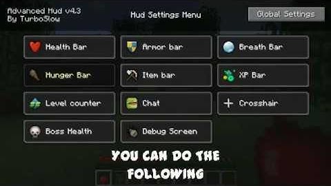 Minecraft Mod Spotlight: Advanced HUD Mod
