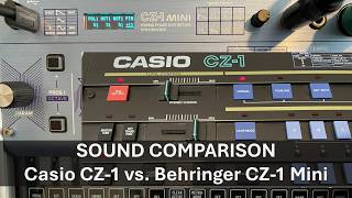 Download Lagu Behringer CZ-1 Mini vs. Casio CZ-1 - Do they sound the same? (PART 1) MP3