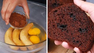 Banana Chocolate Cake | Chocolate Banana Cake | Banana Cake Recipe