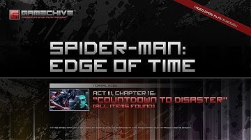 Spider-Man: Edge of Time (PS3) Gamechive (Chapter 16: Countdown to Disaster) [Normal]