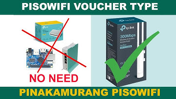 PISOWIFI VOUCHER TYPE CONFIGURATION GAMIT ANG TPLINK EAP110  | HAY LE COMWORKS V.2