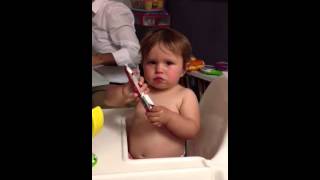 Lucia And Her First Popsicle