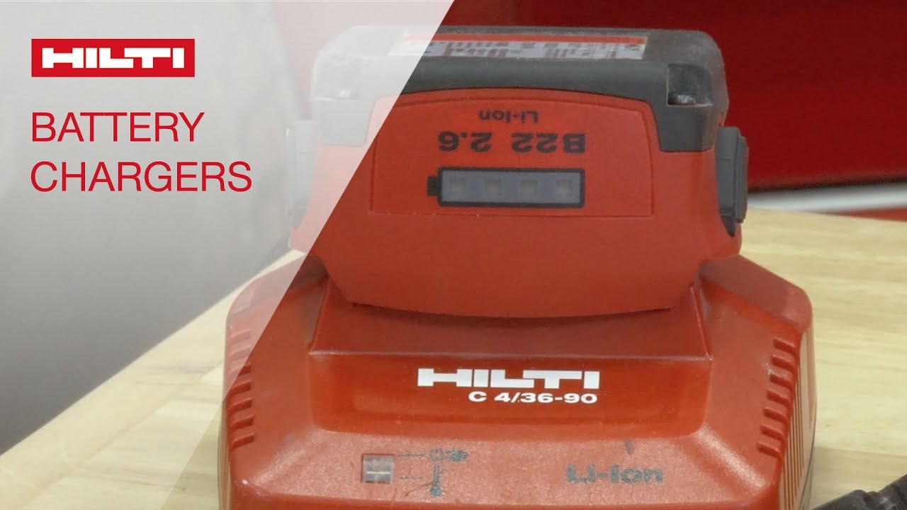 Supersonische snelheid Welvarend Oneffenheden REVIEW of Hilti battery charger portfolio - YouTube