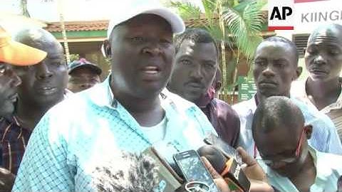Protesters clash with police in Kenya