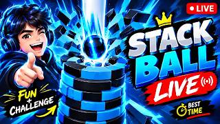 🔴 LIVE | STACK BALL 🔥 7,000,000 Challenge 🏆 | Can You Reach The FINISH? screenshot 3