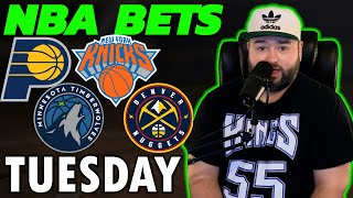 NBA Playoff Picks | Pacers vs Knicks & Timberwolves vs Nuggets Bets with Kyle Kirms Tuesday May 14