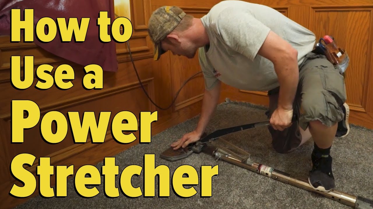 Carpet Power Stretcher Demonstration 