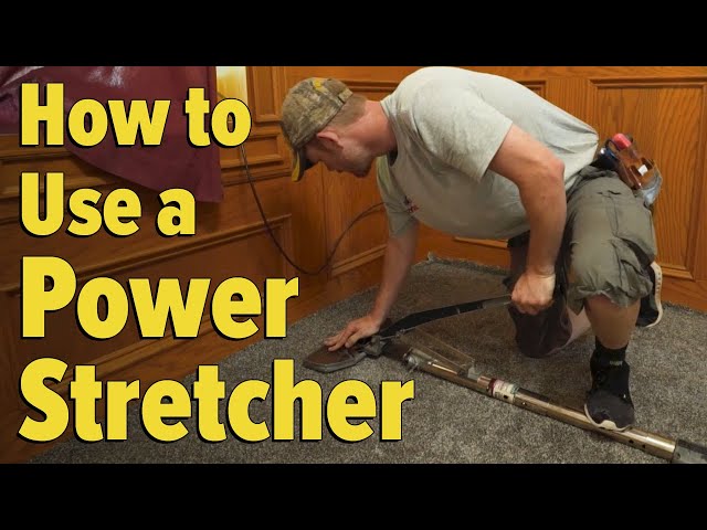 Carpet Power Stretcher Demonstration 